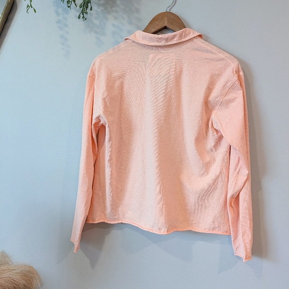 Frank & Eileen Soft Pink Popover Shirt Sz. Xs - Picture 2 of 5